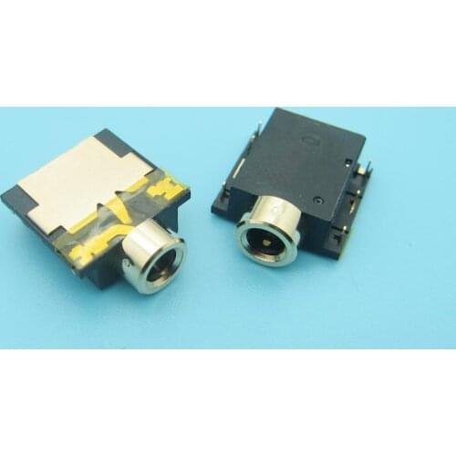 1pcs Audio Jack Headphone Port Microphone Socket Connector for MSI GE62 GE72 GE62VR GE72VR GP62 GS70 MS-1775B Motherboard
