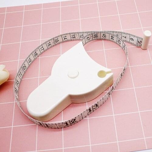 100pcs Accurate Diet Fitness Caliper Measuring Tape Body Waist Tape Measure Fitness Accurate Body Care DHL