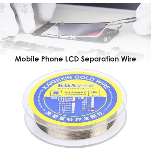 1000m Alloy Steel Wire Cutting Line LCD Display Screen Separator Repair Cord LCD Screen Glass Display Separateing Tool