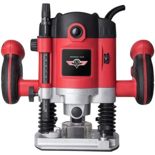 1050W/1500W/2100W Woodworking Electric Router Trimmer Wood Milling Engraving Slotting Trimming Machine Hand Carving Carpentry