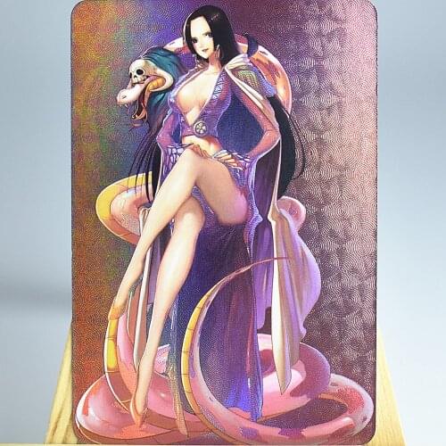 Anime Flash Flying Anaconda Hancock 4card Small Set of Flash Cards Anime Flash Card Collection Kawaii Collection Card