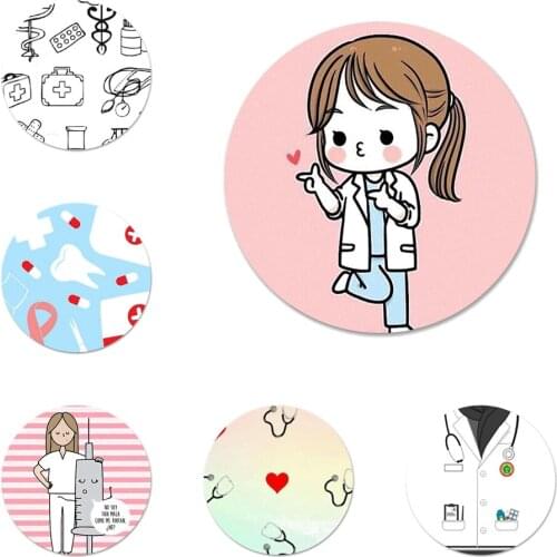 58mm Cartoon Medicine Nurse Doctor Dentist Refrigerator Magnet Bottle Opener Beer Coke Sue Bottle Opener