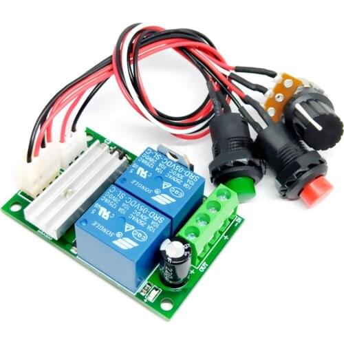 6V 12V 24V PWM DC Motor Speed Controller Switch Reversible Forward and Reverse Linear Actuator Adjustable Module ON OFF