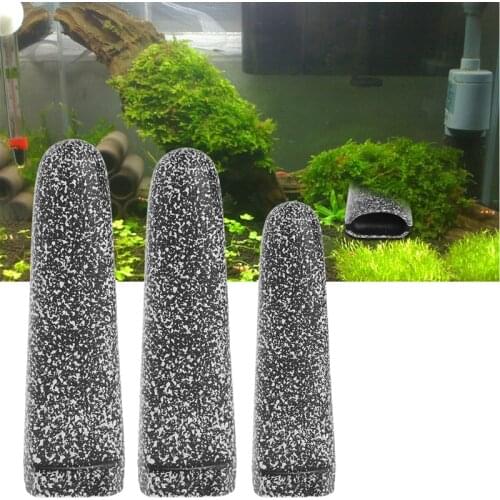 Aquarium Fish Tank Dental Mouth Shape Ornament Shrimps Shelter Hiding Cave Decor S/M/L Size