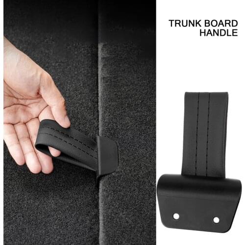 Car Handle Of The Inner Cover Of The Trunk For Tesla Model Y 20-21 Portable Handle On The Storage Floor In The Trunk Accessories