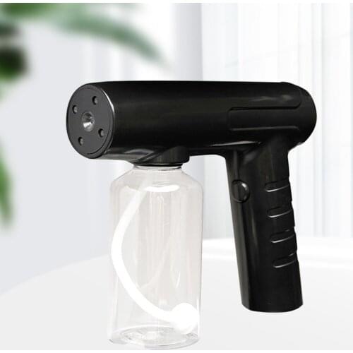 260ml Blue Light Wireless Nano Atomizer Fogger Disinfection Water Sprayer Machine Spray Gun