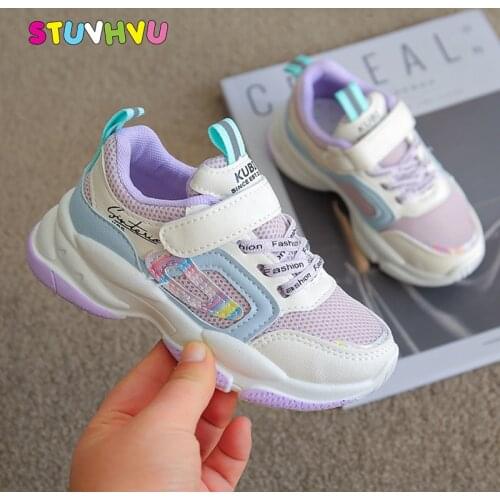 Brand Girls Sneakers Running Shoes Spring and Autumn New Breathable Mesh Children Shoes Casual Boys Sports Shoes Kids Sneakers