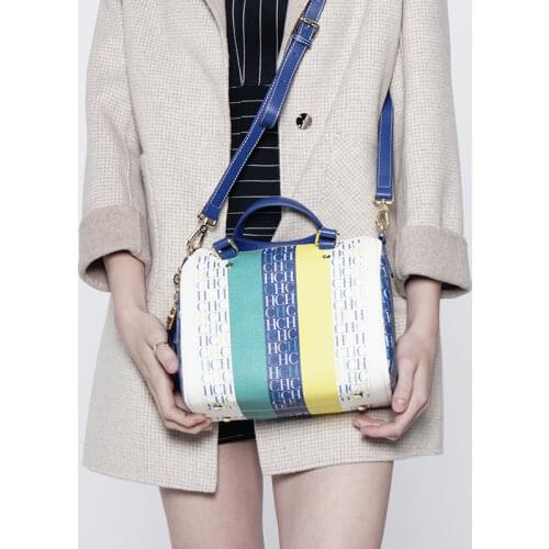 CHCH 2021 Fashion Luxury Designer Girl and Womens Shoulder Blowling Bag Large Capacity Leather in Mulit Color for Spring