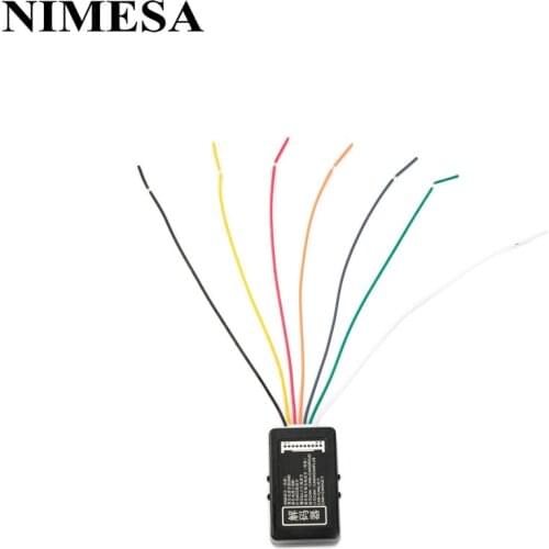 NIMESA Canbus Decoder Gateway Emulator For PQ MIB RCD360 RCD330 187BFOR VW Touran Polo Golf Jetta MK5 MK6 Passat T5