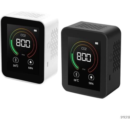 CO2 Meter Air Quality Monitor 400-5000 PPM Sensor Carbon Dioxide Detector Tester 448A