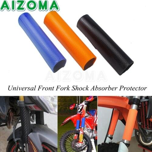 2pc Off-Road Motorcycle Front Fork Guard Shock Absorbed Cover Protector Gaiters Boot Gaitor For Kawasaki Honda Yamaha Suzuki