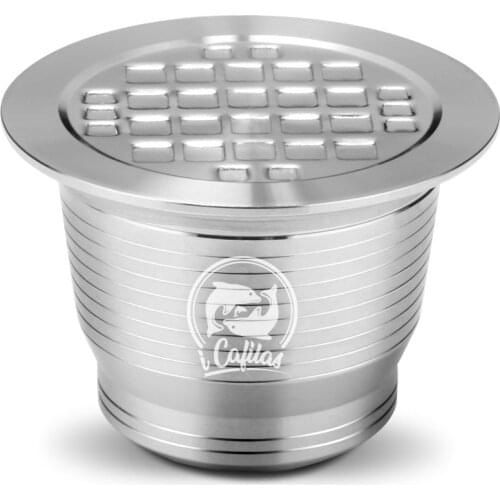 Kitchen Coffee Filter Stainless Metal Reusable for Capsule Press Espresso Maker Coffee Grinds Tamper Basket Filter Accessories