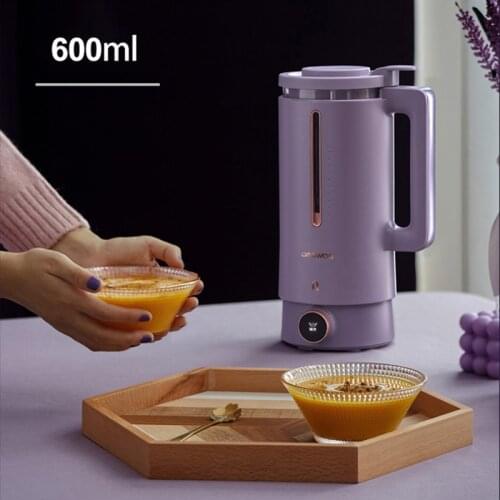 ZK30 600ML Soybean Milk Machine Multifunctional Cytoderm Breaking Machine Soymilk Maker Health Pot Juicer Blender 220V