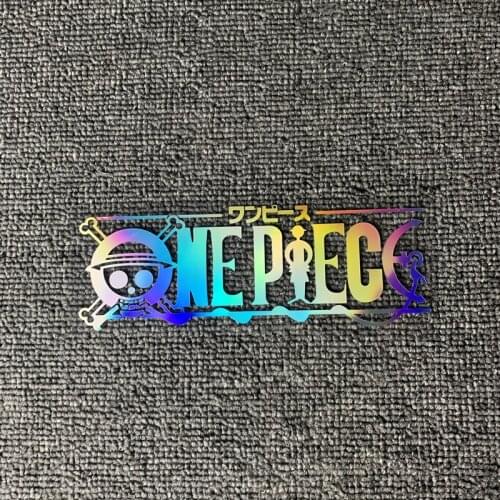 Auto Body Sticker Truck Tail Window Car Styling Graphics Decals for Classic Cartoon Anime ONE PIECE