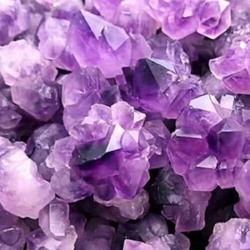 Natural Amethyst Irregular Shape Raw Stone Tooth Gem Healing Reiki Mineral Quartz Used in Making Pendants