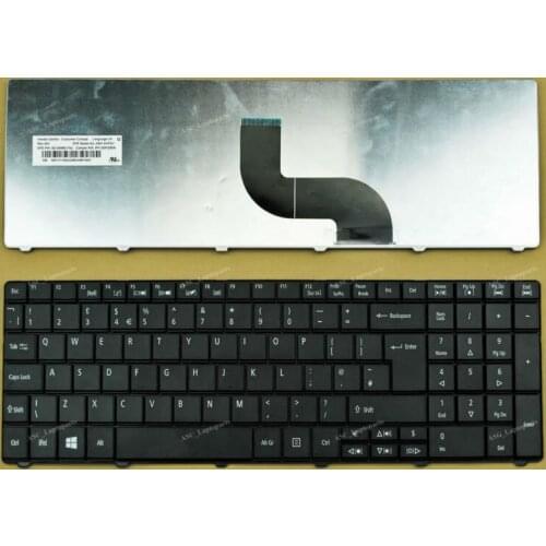 New UK English Keyboard For ACER Aspire E1-521 E1-531 E1-531G E1-571G E1-571 travelmate P253-E P253-M P253-MG P453-M Laptop Blac