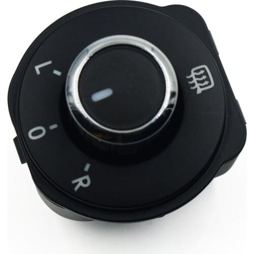 For 2010 2011 2012 2013- 2016 For VW Volkswagen Polo 6R Rear View Side Mirror Switch Control Adjust Knob 6R0 959 565B 6R0959565B