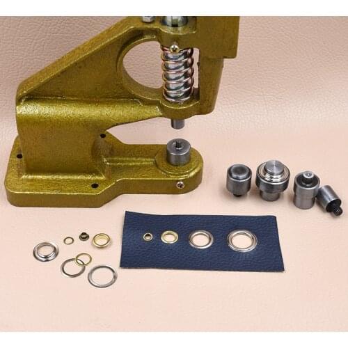 Hand pressing button machine+3.5-20MM eyelets molds. Machine mold.. Button installation tool. Metal rivets molds