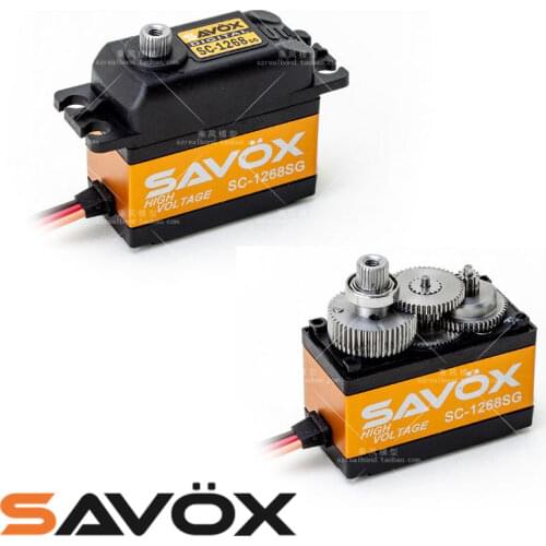 Savox SC-1268SG HV High Torque Digital Steel Gear Servo High Voltage