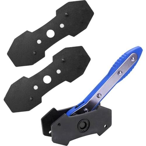 Ratcheting Brake Caliper Piston Spreader Press Tool with 2 Plate Car Accessories Professional Spare Parts