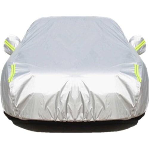 Universal waterproof car covers outdoor sun protection cover for car reflector dust rain snow protective suv sedan hatchback