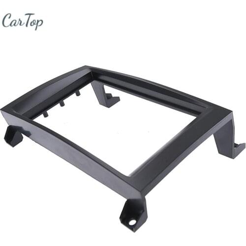 2 DiN Stereo Dash Panel Radio Frame For Mercedes BENZ SLK R171 2004 2005 2006 2007 2008 2009 2010 2011
