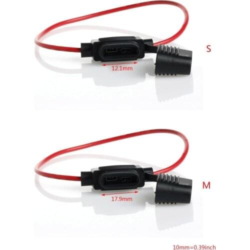 5 x In Line Mini Blade Fuse Holder Waterproof Proof for 12V 30A Fuses Car Dropshipping