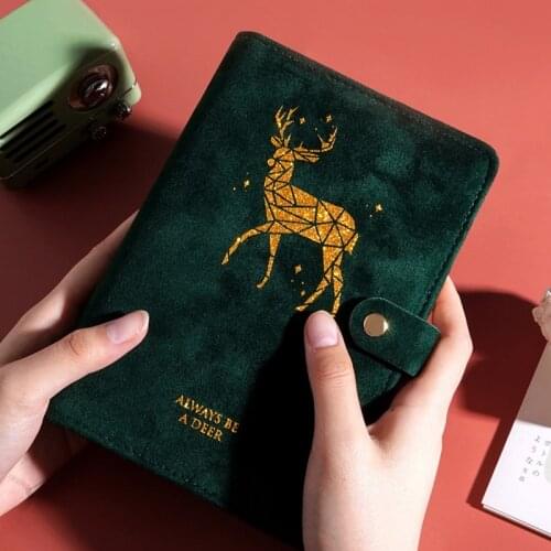 A6 Binder Small Notebook Spiral Diary Journal 6 Ring Notepad Snap Daily Agenda Planner Organizer Line Note Book Unicorn Handbook