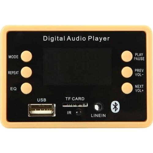 Automobile Car Bluetooth MP3 WMA FM AUX Decoder Board Plate Audio Module Radio Car MP3 Speaker Accessories