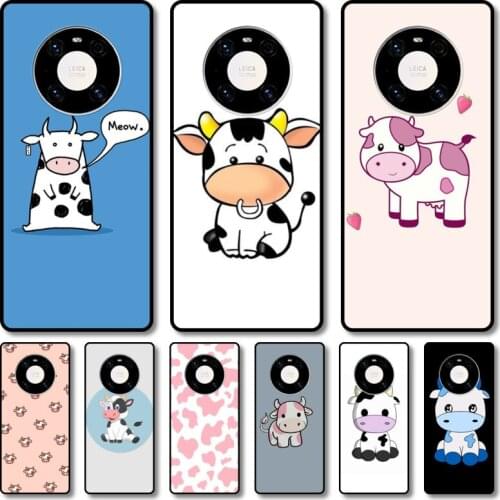 Little cows Phone Case For Huawei mate 40 30 10 20 40 8 9 Lite Z Pro RS black cell shell