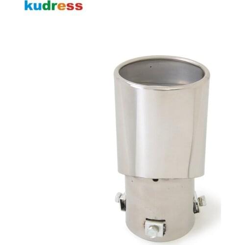 For Nissan Qashqai Qashqai+2 2007 2008 2009 2010 2011 2012 2013 Steel Rear Exhaust Muffler Tip Pipe Tail Tailpipe Silencer Trims