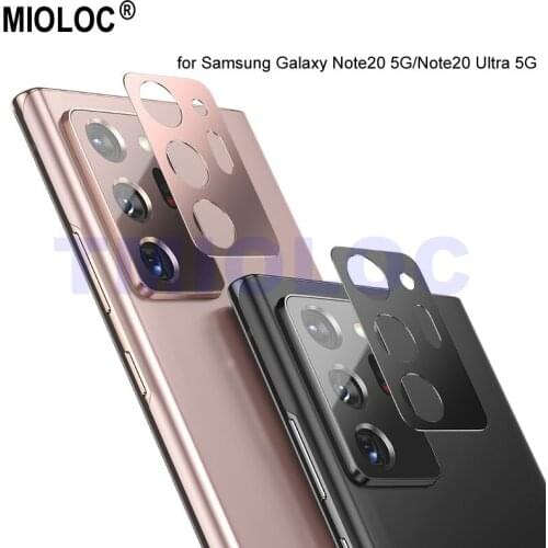For Samsung Galaxy Note 20 Ultra Camera Protector Film Rear Ultra Thin Metal Lens Protection Ring Matte Case fit Note20 5G