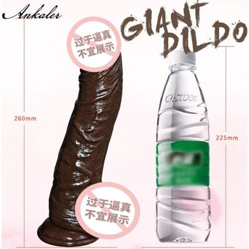 26Cm Big Dildo Vibrator Suction Cup Dildo Realistic Huge Horse Dildos Vibrators Adult Toys for Woman Sex Machine Silicone Dick