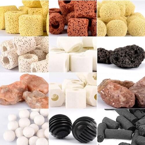 420g Aquarium Fish Tank Filter Media Clear Water Biological Ball Nitrifying Bacteria House Aquarium Accessories Free Filter Bag