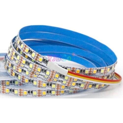 5M DC5V 5mm PCB 2835 SMD Flexible LED Strip Light 120LEDs/M White/Warm White/Red/Green/Blue/CCT Lamp Tape Not waterproof