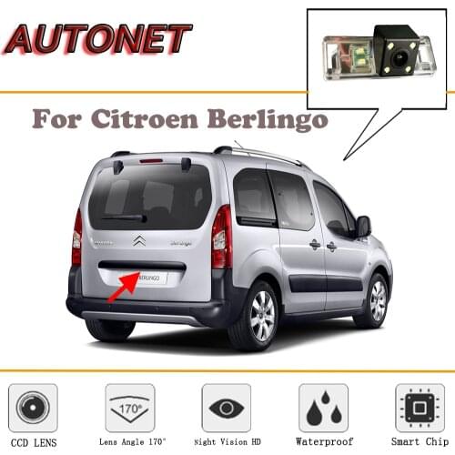 AUTONET Rear View camera For Citroen Berlingo 1997~2015/Night Vision/Reverse Camera/Backup Camera/license plate camera