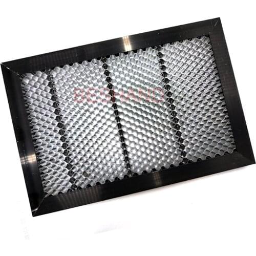 2PC 300*200mm For Laser Engraving Machine CO2 Laser Engraver Cutting Machine Honeycomb Working Table Plate Aluminum Frame For L