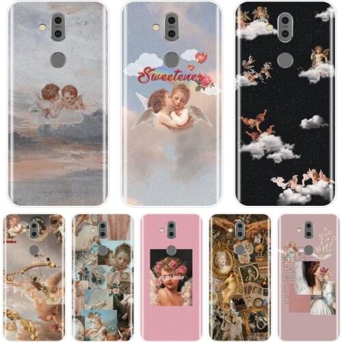 Angel Cupid Art Aesthetic Girl Cute Soft Silicone Phone Case For Nokia 7.1 6.1 5.1 3.1 2.1 Plus Back Cover For Nokia 4.2 3.2