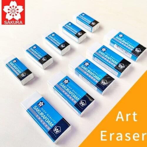 Sakura Eraser No Debris 2B Sketch Painting Drawing Writing Erasers Ultra Clean 4B Highlight Art Student Supplies Stationery
