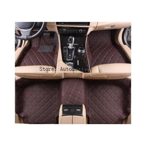 Best quality! Special floor mats for BMW X5 7seats 2015 wear-resisting waterproof carpets for X5 7seats 2014-2008,Free shipping