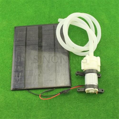 Solar power micro pump water cooled fish tank pump diy DC diaphragm pump automatic watering device