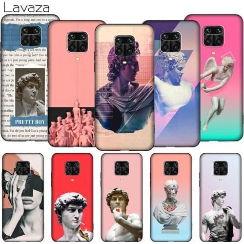Lavaza K43 David Statue Art TPU Soft Case for Redmi Note 5 6 6A 7 7A 8 8T 8A 9 9A 9C 9S K20 K30 Poco X2 Pro Max