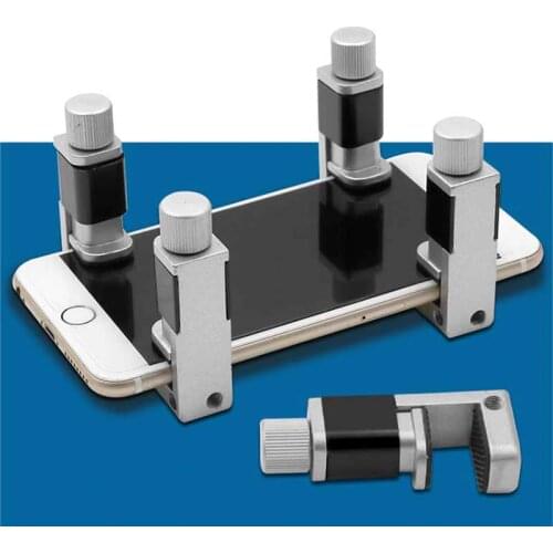 ZK30 4/6/pcs Phone LCD Screen Fixing Fixture Clip Set Phone Screen Fixed Repair Tools Metal Fastening Clamp Adjustable Tools