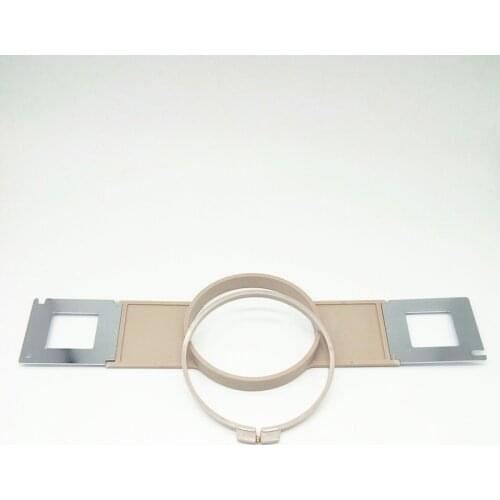 Hot sale SWF tubular hoop Size 9cm/12cm/15cm/18cm/21cm/24x24cm/30x30cm total length 49.5cm SWF embroidery hoop tubular frames