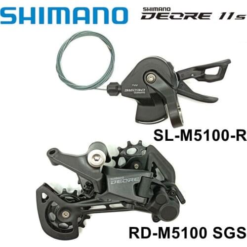Shimano Deore M5100 Groupset SL M5100 Shifter Lever RD M5100 Rear Derailleurs MTB Bike Derailleru RD M5120 10 Speed Group
