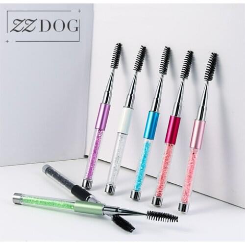 ZZDOG 1Pcs Professional Eyebrow Comb Eyelash Mascara Wands Applicator High Quality Makeup Brushes With Cover Cosmetics Tools