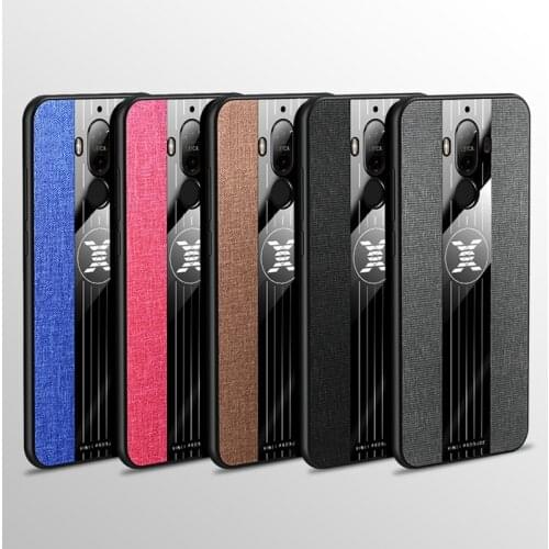 Shockproof Fundas Silicona Cases for Huawei Nova Plus G9 Plus NovaPlus G9Plus Luxury Cloth Ring Magnetic Car Stand Holder Covers