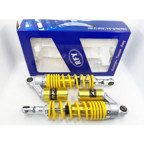 RFY 340mm 7mm spring Motorcycle rear shock absorber FOR cb400 99-11 vtec 92-98 sf xjr400 Gokart Quad Dirt Bike MOTORCYCLE