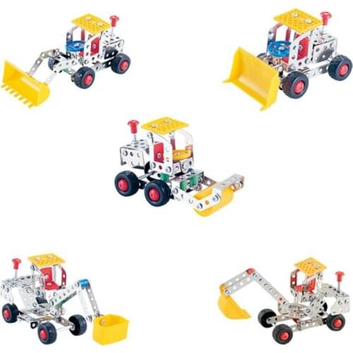 Detachable Engineering Vehicle Car Set Styling Toys DIY Combination Manual Disassembly Screw Assembly Car Kid Fun Gift
