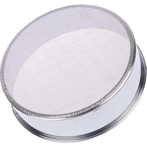 Kitchen Fine Mesh Flour Sifter Professional Round Stainless Steel Flour Sieve Strainer Sifters Best for Kitchen Baking Tea